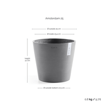 Ecopots Amsterdam Grey