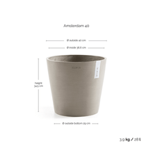 Ecopots Amsterdam Taupe