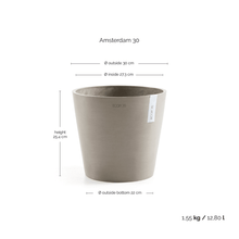 Ecopots Amsterdam Taupe