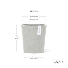 Ecopots Morinda Orchid Pot