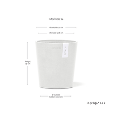 Ecopots Morinda Orchid Pot