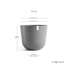 Ecopots Oslo Grey