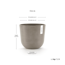 Ecopots Oslo Taupe