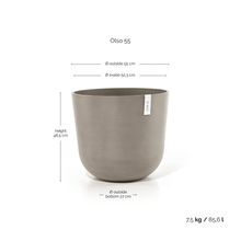 Ecopots Oslo Taupe