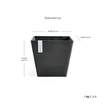Ecopots Rotterdam Dark Grey