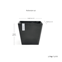 Ecopots Rotterdam Dark Grey