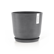 Ecopots Saucer Round Grey