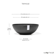 Ecopots Vienna Dark Grey